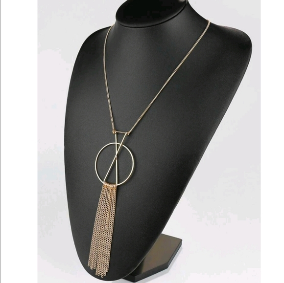 Boutique Jewelry - 💖 2/$30 Boho gypsy Gold chain tassel statement long necklace